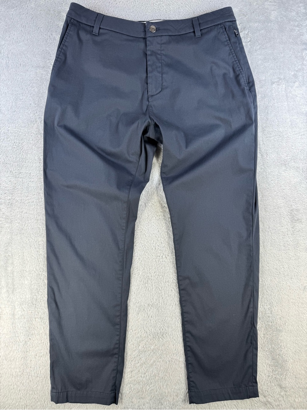 Birddogs Men’s 34x32 Navy Blue Stretch Chino Tapered Pants